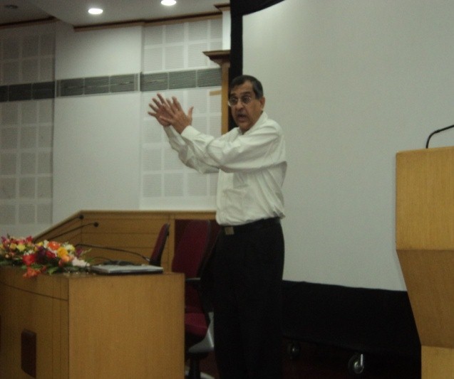 Prof. P. Ganguli in Ist Technical session
